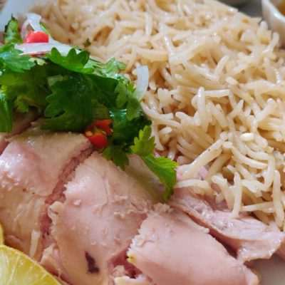recipe for Hiananese Chicken Rice